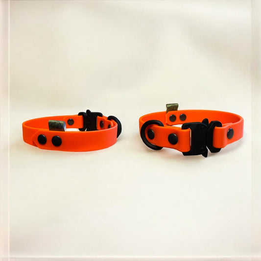 The Fixie BioThane® Dog Collar | Customisable - Green Dog