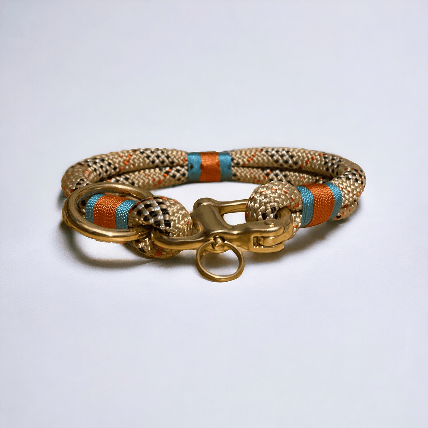 Greenwich Yarn Dog Collar – Bloomsbury Edition | Handmade - Green Dog