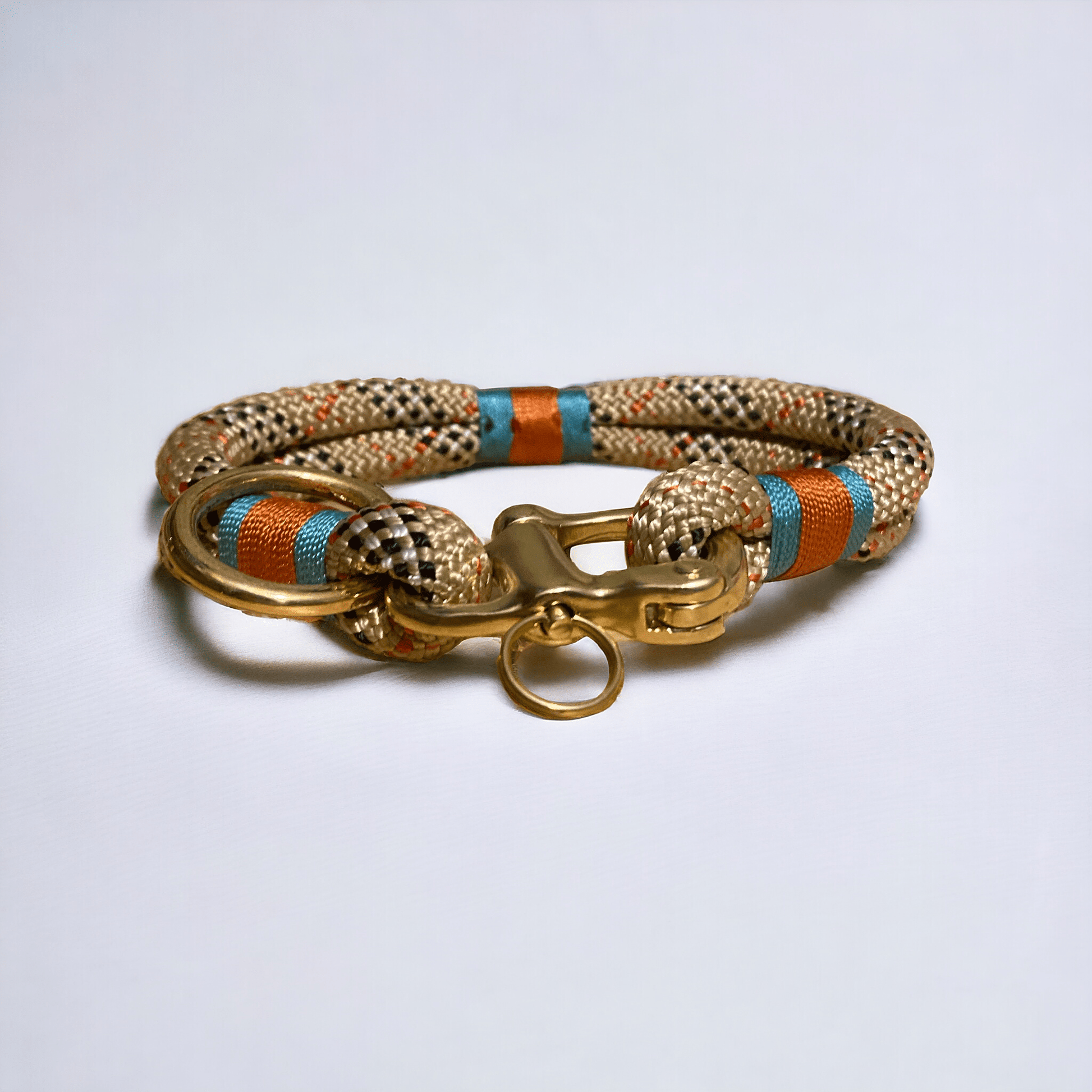 Greenwich Yarn Dog Collar – Bloomsbury Edition | Handmade - Green Dog