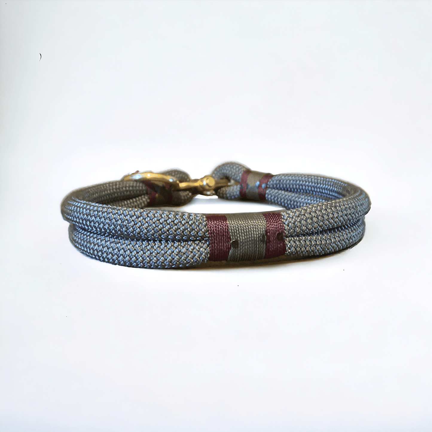 Greenwich Yarn Dog Collar – Carbon Edition | Handmade - Green Dog