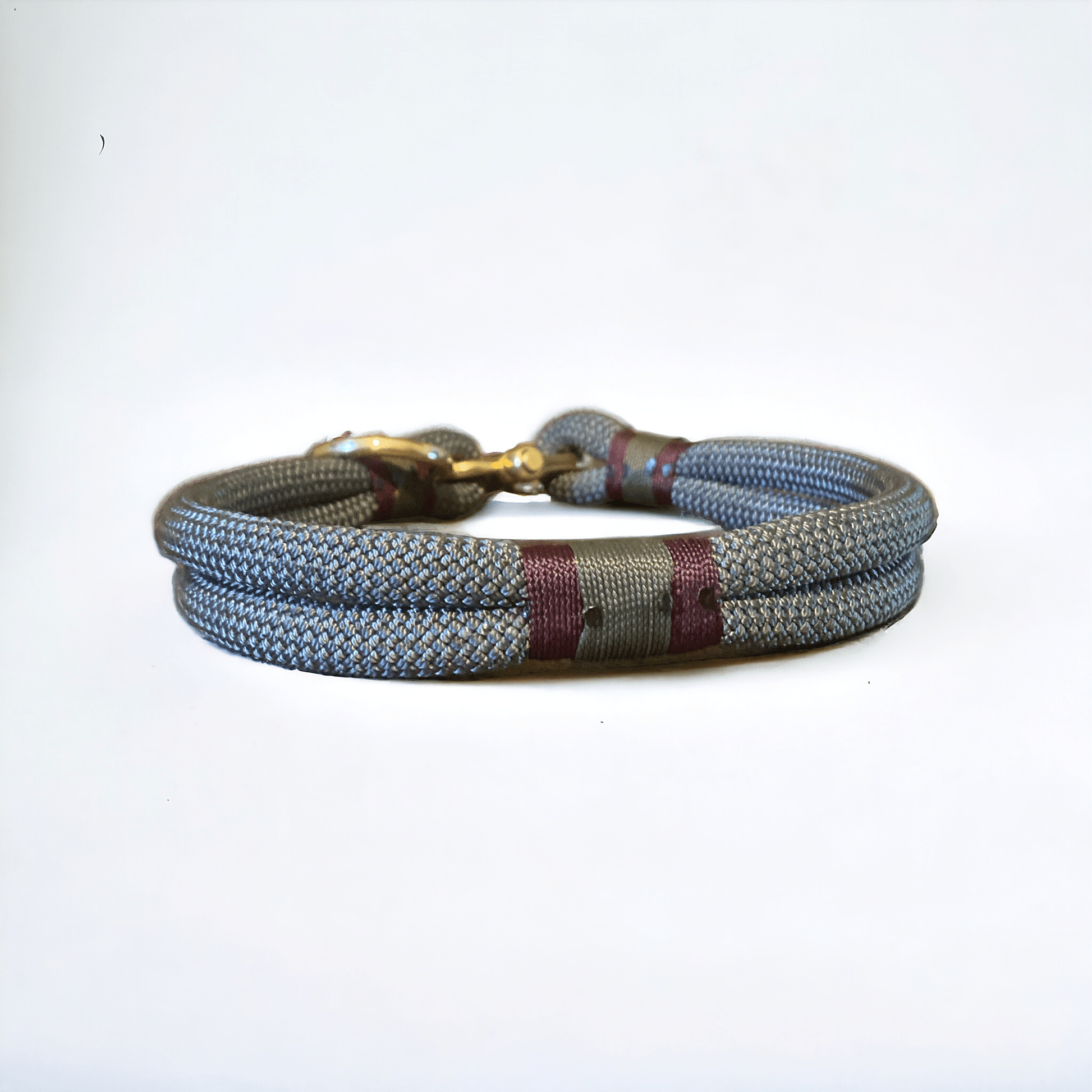 Greenwich Yarn Dog Collar – Carbon Edition | Handmade - Green Dog