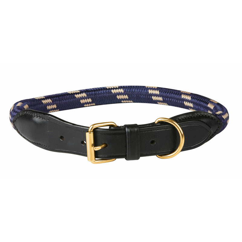 Rope Leather Dog Collar