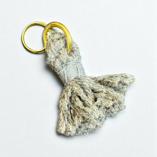 The Brampton – British Wool Keyring Tassel