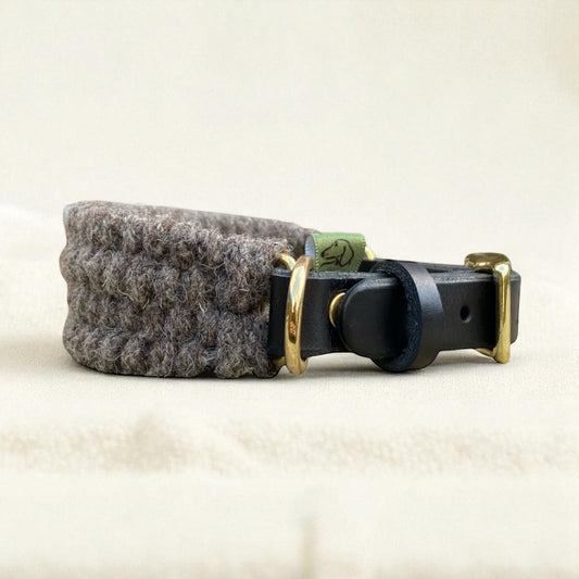 The Brampton – Handmade British Wool Sighthound Collar